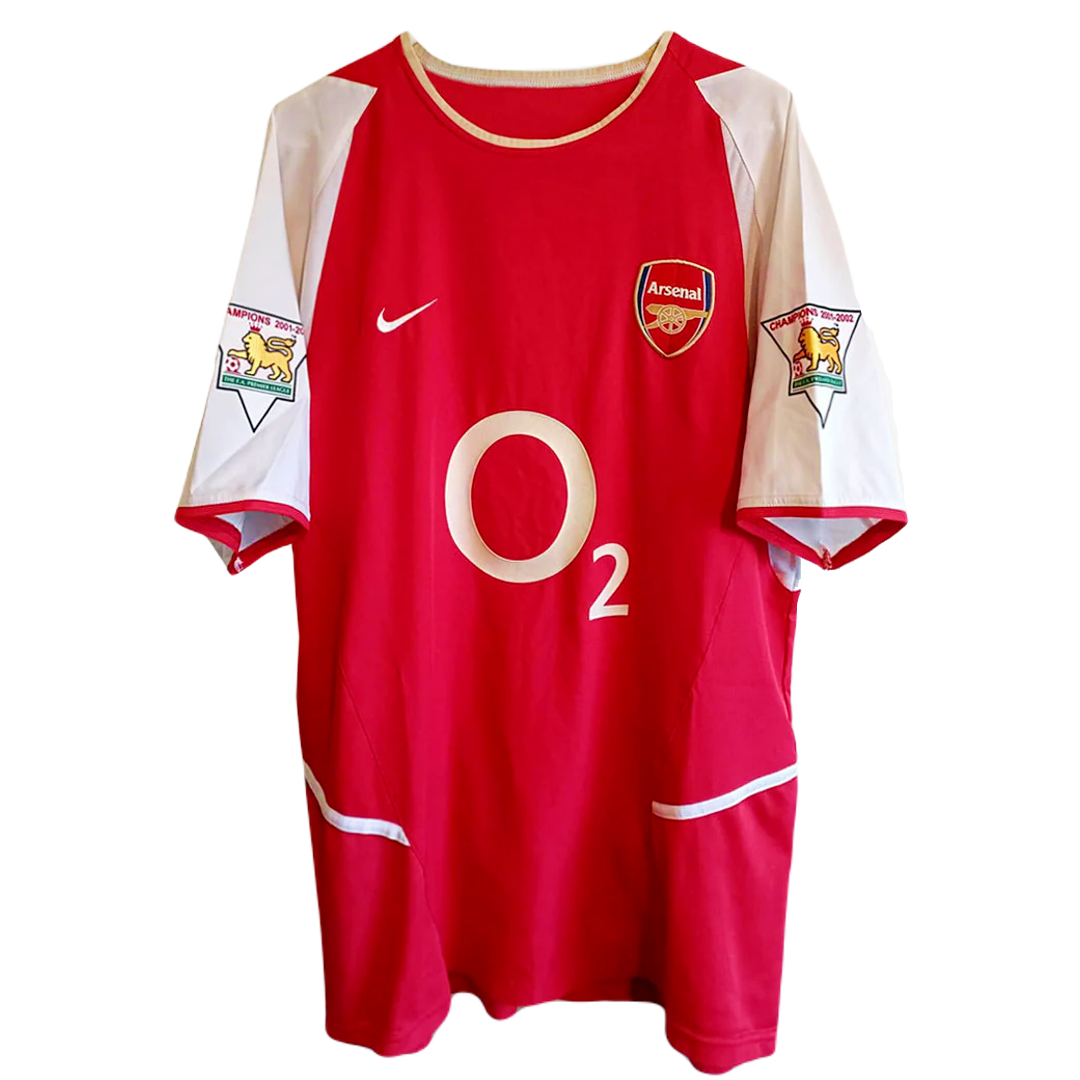 *Henry Signed* Arsenal 2002/03 Home Jersey