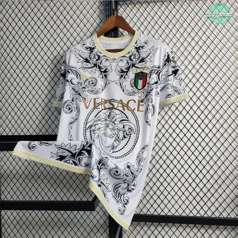 Italy 24/25 Special "Italy x Versace" White Jersey