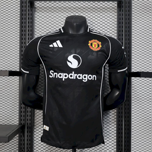 Manchester United 2025/26 Black Player Edition Jersey