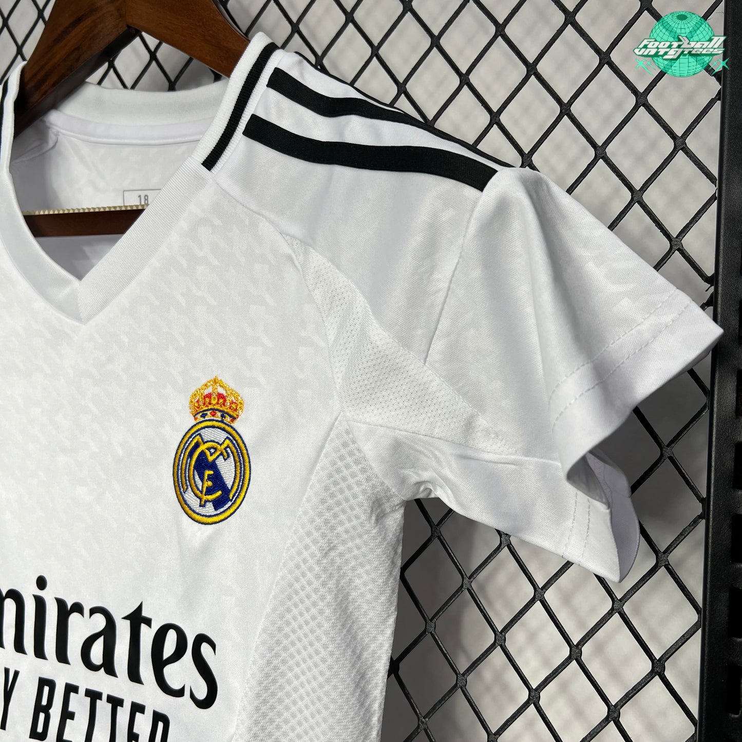 Real Madrid 24/25 Kids Home Kit