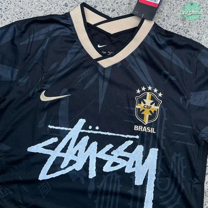 Brazil x STUSSY 24/25 Concept Gold Jersey